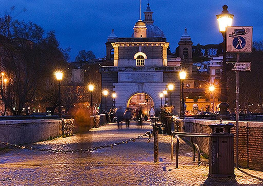 Ferienwohnung L'Attichetto Di Ponte Milvio A Roma Centro Exterior foto