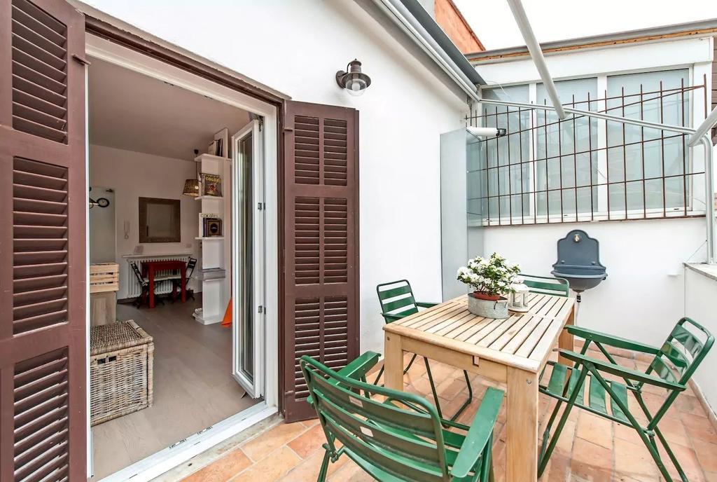 Ferienwohnung L'Attichetto Di Ponte Milvio A Roma Centro Exterior foto